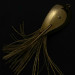 Vintage   Nemire Lures Red Ripper, 1/2oz gold fishing spoon #23543