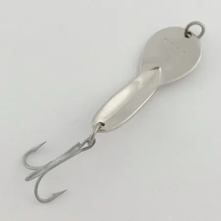 Vintage Glen Evans Loco 2, 1/3oz nickel fishing spoon #23544