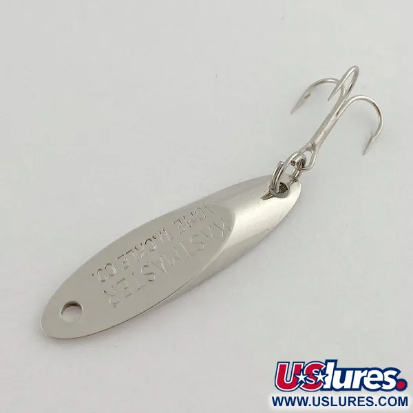 Vintage Acme  Kastmaster, 1/8oz nickel fishing spoon #23545