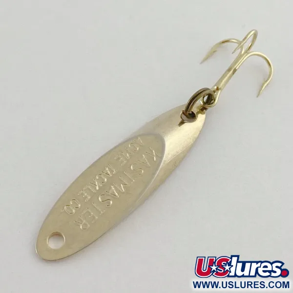 Vintage Acme  Kastmaster, 1/8oz gold fishing spoon #23546