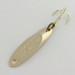 Vintage  Acme  Kastmaster, 1/8oz gold fishing spoon #23546
