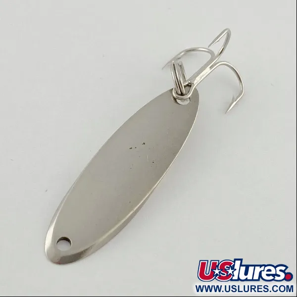 Vintage Acme Kastmaster, 1/4oz nickel fishing spoon #23548