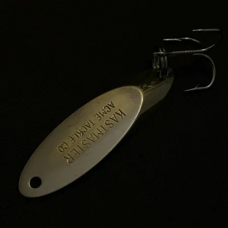 Vintage Acme Kastmaster, 1/4oz nickel fishing spoon #23548