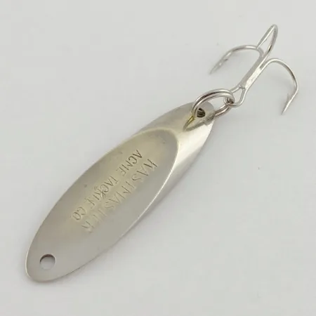 Vintage Acme Kastmaster, 1/4oz nickel fishing spoon #23548