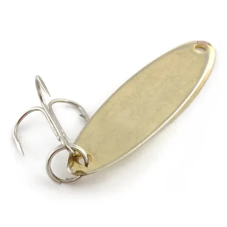 Vintage Acme Kastmaster, 1/4oz gold fishing spoon #23549