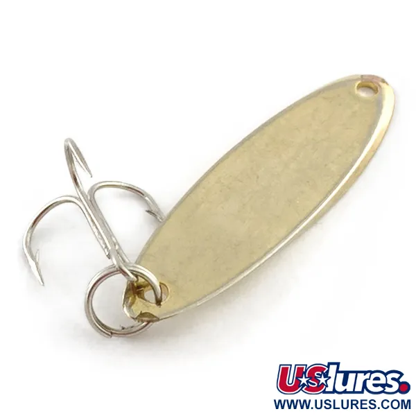 Vintage Acme Kastmaster, 1/4oz gold fishing spoon #23549