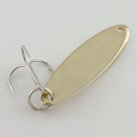 Vintage Acme Kastmaster, 1/4oz gold fishing spoon #23549