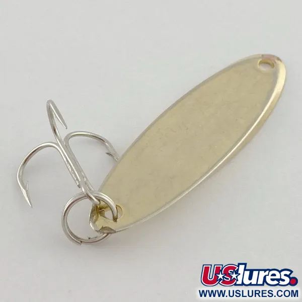 Vintage Acme Kastmaster, 1/4oz gold fishing spoon #23549