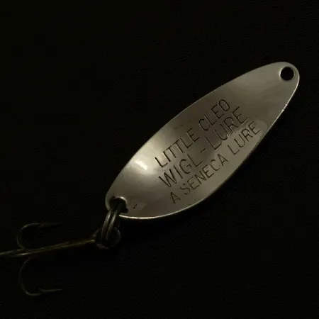 Vintage Seneca Little Cleo, 1/4oz nickel fishing spoon #23550