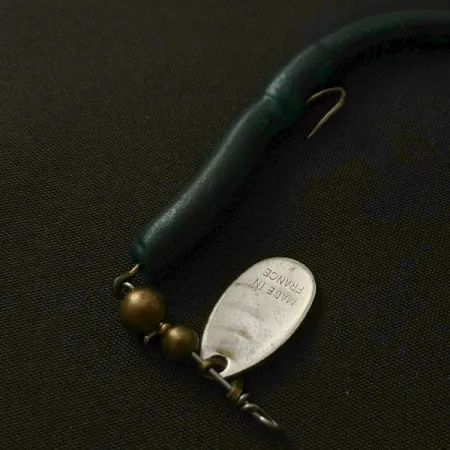 Vintage Mepps Aglia 0, 3/32oz gold spinning lure #23552