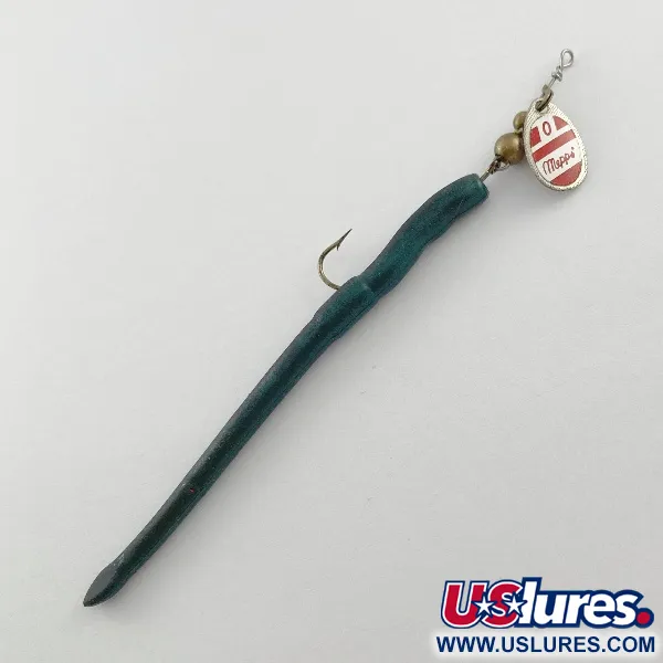 Vintage   Mepps Aglia 0, 3/32oz gold spinning lure #23552