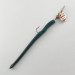 Vintage   Mepps Aglia 0, 3/32oz gold spinning lure #23552