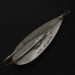 Vintage   Johnson Silver Minnow Weedless, 2/5oz nickel fishing spoon #23553