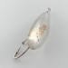 Vintage   Johnson Silver Minnow Weedless, 2/5oz nickel fishing spoon #23553