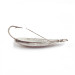 Vintage   Johnson Silver Minnow Weedless, 2/5oz nickel fishing spoon #23553