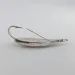 Vintage   Johnson Silver Minnow Weedless, 2/5oz nickel fishing spoon #23553