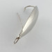 Vintage   Johnson Silver Minnow Weedless, 3/4oz nickel fishing spoon #23554