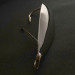 Vintage   Johnson Silver Minnow Weedless, 3/4oz nickel fishing spoon #23554
