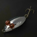 Vintage   Herter's Glass Eye Spoon, 2/5oz nickel/red eyes fishing spoon #23555