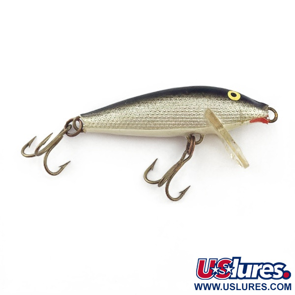   Rapala Countdown CD5 (1970s), 3/16oz S (Silver) fishing lure #23561