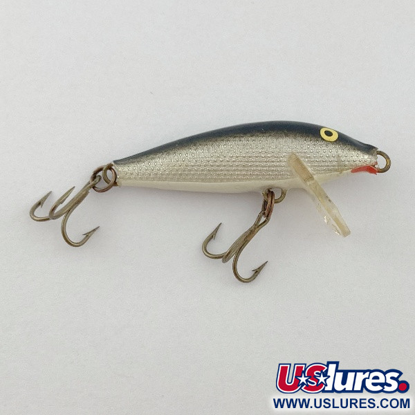   Rapala Countdown CD5 (1970s), 3/16oz S (Silver) fishing lure #23561