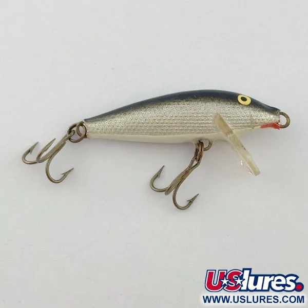 Rapala Countdown CD5 (1970s), 3/16oz S (Silver) fishing lure #23561