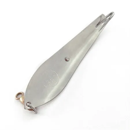 Vintage Captain Action Capt Action 5, 2/5oz nickel fishing spoon #23564