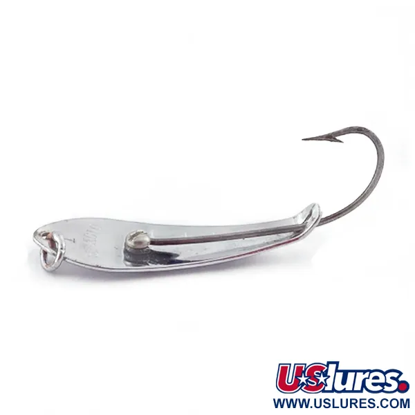 Vintage Barracuda Reflecto #1, 3/16oz nickel fishing spoon #23565