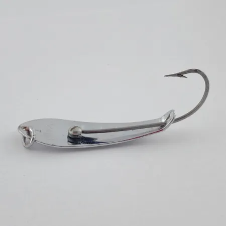 Vintage Barracuda Reflecto #1, 3/16oz nickel fishing spoon #23565