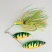 Vintage   Double Willow Blade spinnerbait, 1oz Fire tiger spinning lure #23567