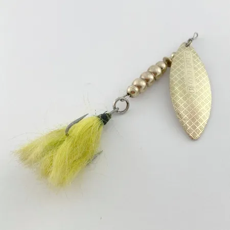 Vintage Mepps Giant Killer, 1oz gold spinning lure #23568