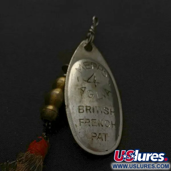 Vintage Mepps Aglia 4 Dressed (1970s), 1/3oz spinning lure #23569