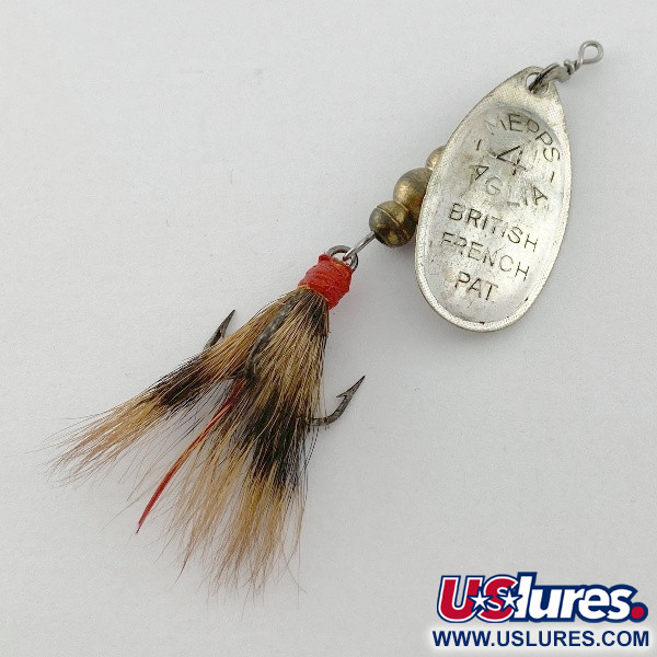 Vintage   Mepps Aglia 4 Dressed (1970s), 1/3oz  spinning lure #23569
