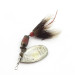 Vintage   Mepps Aglia 3 dressed (squirrel tail)  (1960s), 1/4oz silver spinning lure #23570