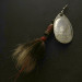 Vintage   Mepps Aglia 3 dressed (squirrel tail)  (1960s), 1/4oz silver spinning lure #23570