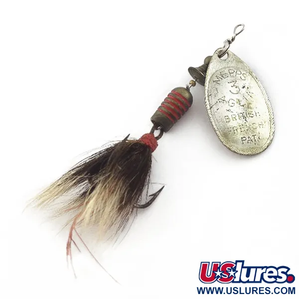 Mepps Aglia 3 dressed (squirrel tail)  (1960s)