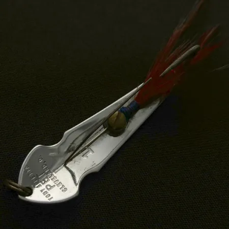 Vintage Tony Accetta Tony Acetta Pet Spoon 13, 1/4oz nickel fishing spoon #23571