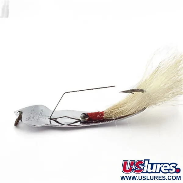 Vintage  Tony Accetta Tony Acetta Pet Spoon 15, 1/2oz nickel fishing spoon #23572