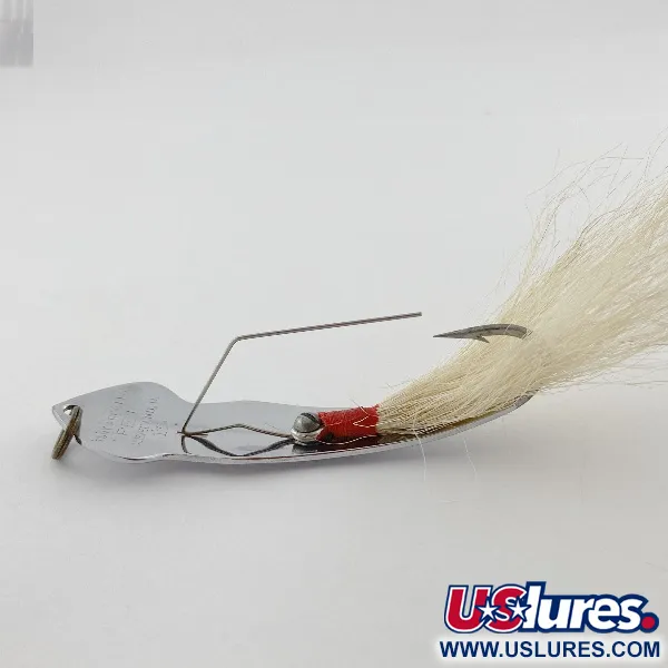 Vintage  Tony Accetta Tony Acetta Pet Spoon 15, 1/2oz nickel fishing spoon #23572