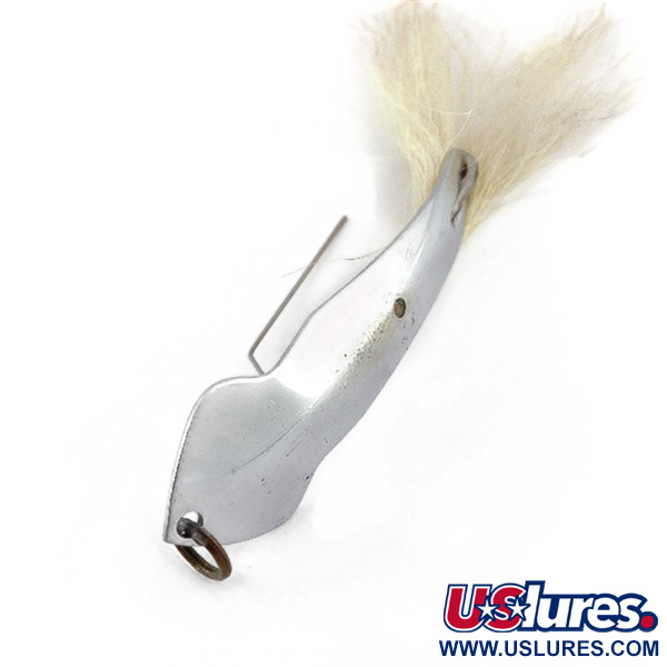 Vintage  Tony Accetta Tony Acetta Pet Spoon 15, 1/2oz nickel fishing spoon #23572