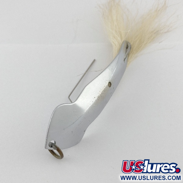 Vintage  Tony Accetta Tony Acetta Pet Spoon 15, 1/2oz nickel fishing spoon #23572
