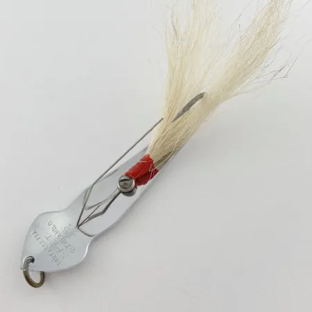 Vintage Tony Accetta Tony Acetta Pet Spoon 15, 1/2oz nickel fishing spoon #23572