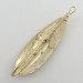 Vintage   Johnson Silver Minnow Weedless, 2/5oz gold fishing spoon #23573