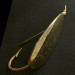 Vintage   Johnson Silver Minnow Weedless, 2/5oz gold fishing spoon #23573