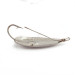 Vintage   Johnson Silver Minnow Weedless, 3/5oz nickel fishing spoon #23574