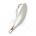 Vintage   Johnson Silver Minnow Weedless, 3/5oz nickel fishing spoon #23574