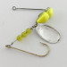Vintage   Mepps Walley Killer Spinnerbait, 3/4oz silver/chartreuse spinning lure #23577