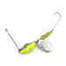 Vintage   Mepps Walley Killer Spinnerbait, 3/4oz silver/chartreuse spinning lure #23577