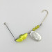 Vintage   Mepps Walley Killer Spinnerbait, 3/4oz silver/chartreuse spinning lure #23577