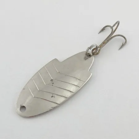 Vintage Ideal Products Mr Fish, 3/16oz nickel fishing spoon #23579